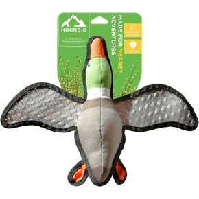 Durable Plush Outdoor Toys for Dogs | Squeaky Spotted Trout | Fun Fishing Themed Dog Toy for Tough Chewers