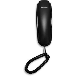 Hellobaby Slim Landline Landline Telephone للمنزل والمكتب ، لا توجد طاقة AC مطلوبة ، 13 مفاتيح الاتصال السريع ، Redial العدد الأخير ، التحكم في مستوى الصوت ، أزرار كبيرة ، HAC ، فلاش ، ودود كبير ، قابلة للتطبيق ، أبيض ، أبيض
