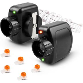 Upgraded 2 Pack for Linear Garage Door Sensor Replacement, for Linear Garage Door Sensors HAE00002 LSO50 LDO33 LDO50, Compatible with Linear Door Window Sensor, Garage Door Safety Sensor