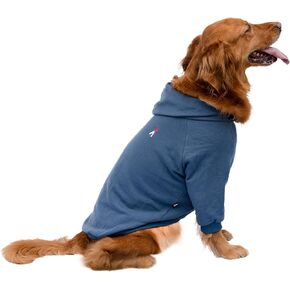 Dog Pet Clothes Hoodies Coat Hooded Sweatershirt for Extra Large Dogs Boy Girl Doggy Sweater Elastic Cotton Pullover Hoodie Sweaters for Shiba Inu Schnauzer Beagle Dachshund Puppy - Brown XL