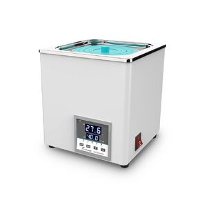 LAB FISH Laboratory Digital Water Bath 6L Capacity Thermostatic Heater Heating Devices Stainless Steel Liner with Selectable Openings for Experiment 2 Openings