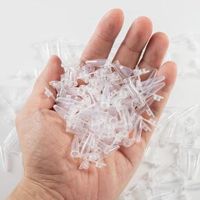 Ackers Science 500Pcs 1.5ml Polypropylene Graduated Microcentrifuge Tubes with Snap Cap,Natural