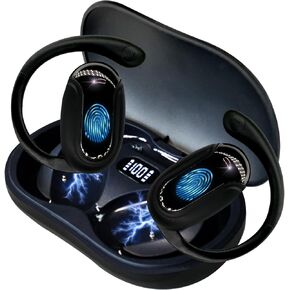AI Language Translation Earbuds, Real-time Translator with 140-Language＆4 Models, Bluetooth and APP Provide Online, Ideal for Travel & Business (Black)
