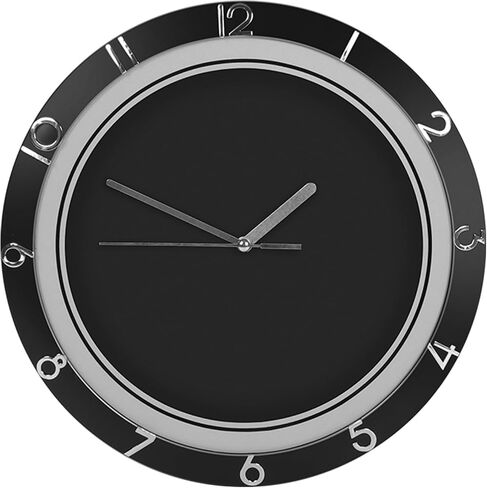 Small Wall Clocks for Living Room,8 Inch Modern Wall Clock Battery Operated,Non Ticking Silent Wall Clock for Bedroom,Office,Kitchen,Farmhouse,White in Saudi Arabia