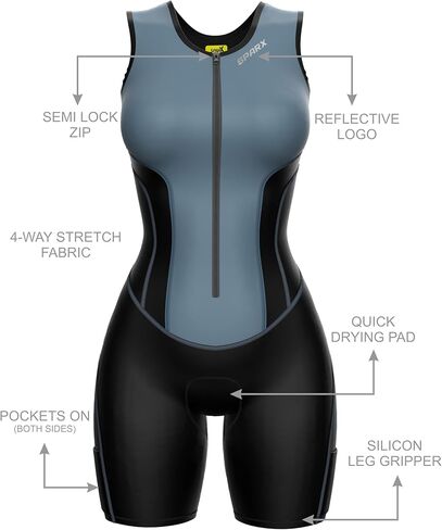 Sparx Women Triathlon Suit Tri Short Racing Cycling Swim Run in Saudi Arabia