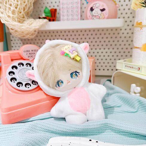 Niannyyhouse 10cm ~ 15cm Doll Doll Clothes Onesies Sharks Dinosaurs Acows Travits Fawns Unicorn Patterns Bodysuit Dolls ملحقات (أخضر) in Kuwait
