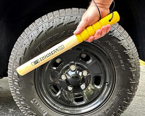 Thumper Authority Hickory Tire Thumper (Textured Grip Safety Yellow 14") in Saudi Arabia