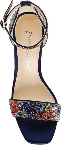 Betsey Johnson Women's Dani Embellished Heeled Sandals in Saudi Arabia