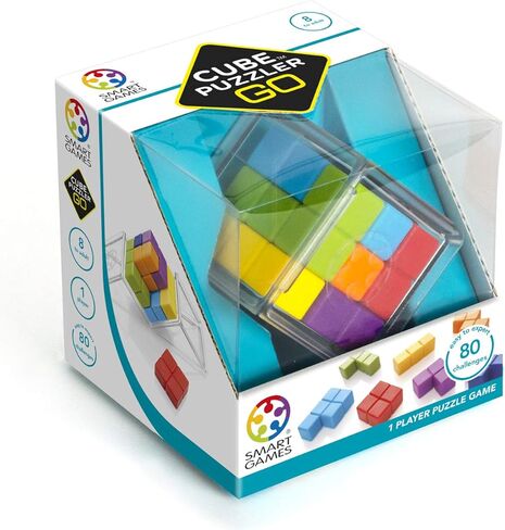 Smart Games - Cube Puzzler Pro, Puzzle Game with 80 Challenges, 10+ Years in Kuwait