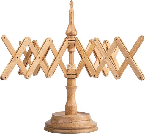 Outright Wooden Yarn Winder Large - Wooden Yarn Ball Winder for Knitting and Crocheting - Large Capacity Yarn Spinner Roller, Easy to Set Up, Portable, Stable - Best Yarn Cake Winder for Your Projects in Kuwait