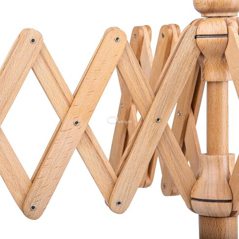 Outright Wooden Yarn Winder Large - Wooden Yarn Ball Winder for Knitting and Crocheting - Large Capacity Yarn Spinner Roller, Easy to Set Up, Portable, Stable - Best Yarn Cake Winder for Your Projects in Kuwait