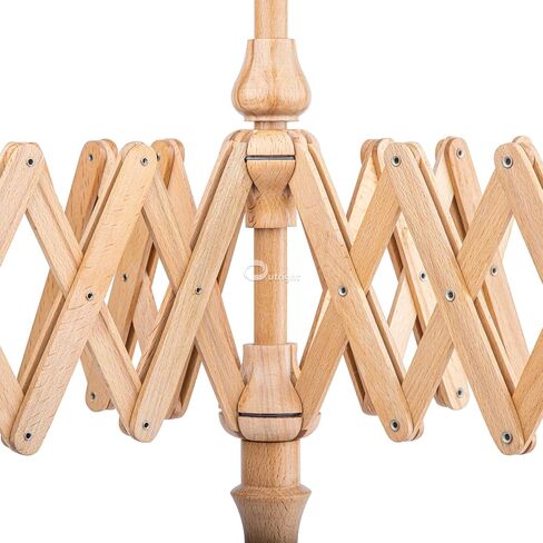 Outright Wooden Yarn Winder Large - Wooden Yarn Ball Winder for Knitting and Crocheting - Large Capacity Yarn Spinner Roller, Easy to Set Up, Portable, Stable - Best Yarn Cake Winder for Your Projects in Kuwait