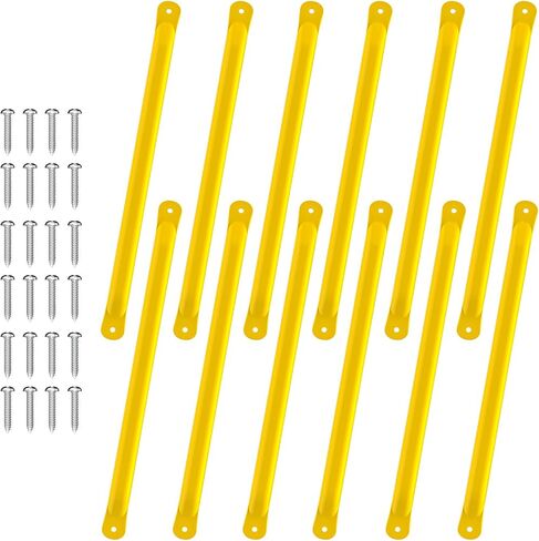 21 Inch Monkey Bars Kit Playground Monkey Bar Ladder Rungs for Backyard Kids Indoor Outdoor Metal Monkey Bars Swing Set Playset Accessories (12 Pcs, Green) in Kuwait