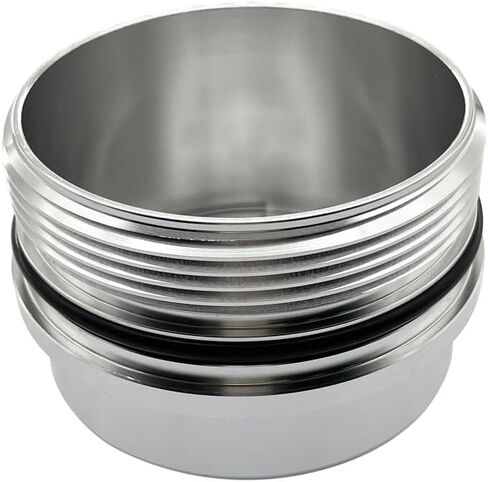 iFJF EC781 Oil Filter Cap Replacement for FL2016 2003-2007 6.0L 2008-2010 6.4L Powerstroke F250 F350 F450 F550 Super Duty 2003-2005 Excursion 1840754C91 3C3Z-6766-CA(cap) in Kuwait