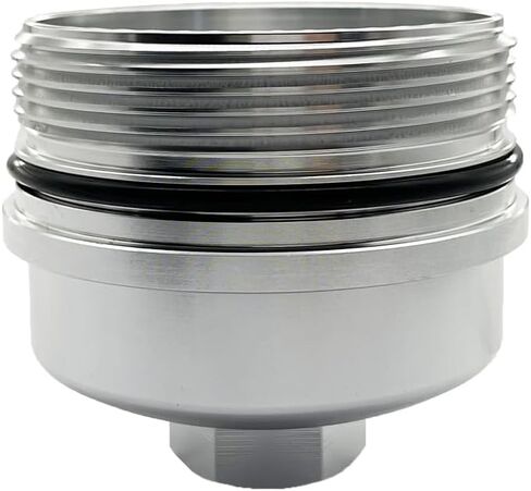 iFJF EC781 Oil Filter Cap Replacement for FL2016 2003-2007 6.0L 2008-2010 6.4L Powerstroke F250 F350 F450 F550 Super Duty 2003-2005 Excursion 1840754C91 3C3Z-6766-CA(cap) in Kuwait
