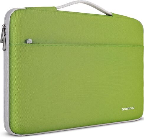 DOMISO 16 inch Laptop Sleeve Canvas Notebook Portable Carrying Bag Case Handbag for 16" Dell/HP Pavilion Envy/ThinkPad IdeaPad/ASUS Vivobook,Pink in Kuwait