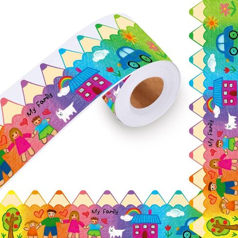 Wirester 65ft Bulletin Board Board Sticker ، زخرفة القطع المقطوعة للموت على الجدران ، المكاتب ، النوافذ ، الأبواب ، السبورة ، السبورة البيضاء ، المنزل ، الفصل ، المكتب - معادلات الرياضيات السوداء in Kuwait