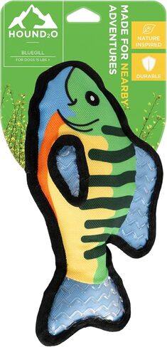 Durable Plush Outdoor Toys for Dogs | Squeaky Spotted Trout | Fun Fishing Themed Dog Toy for Tough Chewers in Saudi Arabia