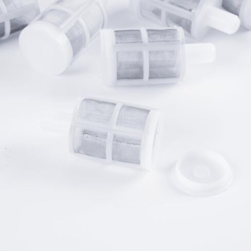 Hose Connection Filter,Spray Internal Filter,Fish Tank Water Pump Suction Strainer,Removable,Tea Set,Fish Tank,Water Pump,Industrial Equipment(12 Packs) (Size:1/2''inch (12MM)) in Saudi Arabia