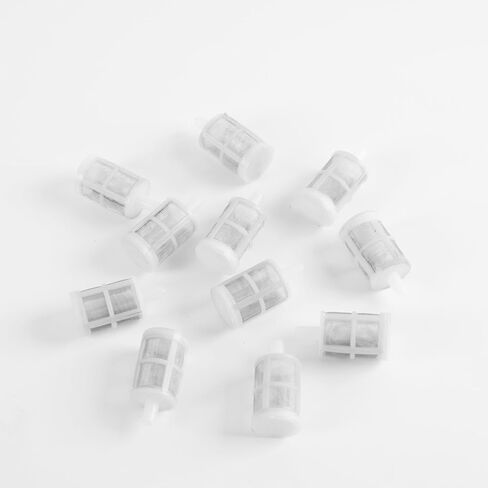 Hose Connection Filter,Spray Internal Filter,Fish Tank Water Pump Suction Strainer,Removable,Tea Set,Fish Tank,Water Pump,Industrial Equipment(12 Packs) (Size:1/2''inch (12MM)) in Saudi Arabia