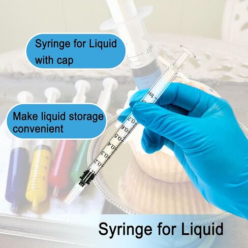 1ml Syringe Without Needle, Syringe for Liquid, Scientific Labs, Measurement, Disposable Individual Package, Pack of 30 in Saudi Arabia