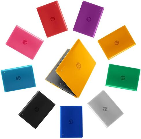 mCover 2020-2022 11.6-inch HP Chromebook 11 G8EE / 11MK G9EE Series Laptop Case - Orange in Kuwait