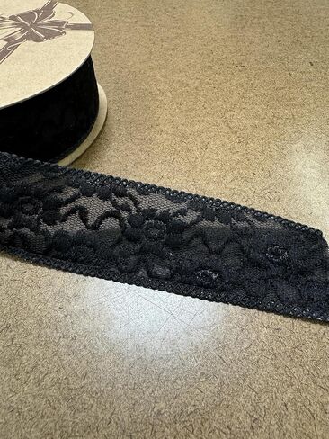 Sedona Designz Floral Pattern Lace Ribbon: 1.5 "× 10 ياردة - مثالية للتزيين ، وتصميم الأزهار ، وصياغة مشاريع - العاج in Kuwait