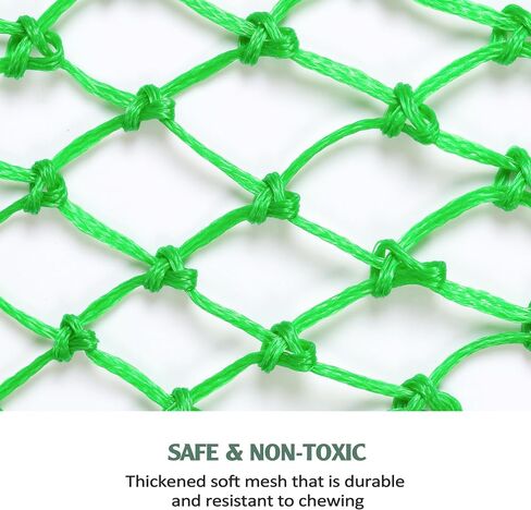Tackmore Slow Feed Hay Net for Horses 40’’ Hay Bag Horse hay Feeder Net with 2’’ Holes Black in Kuwait
