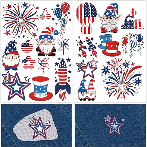 Craspire 2 Sheets Dream Catcher Boho Boho Patterns Slippery Patterns Rainbow Moon Stick Stick and Stitch A4 Transfers Fabricers Wash Away Bre-Printed Officive for Cloth DIY Lover in Saudi Arabia