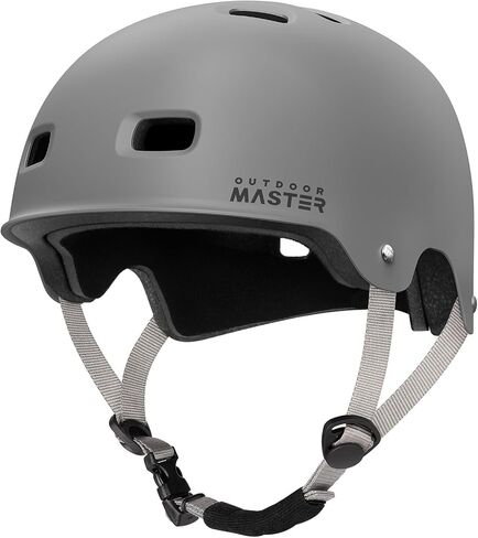 OutdoorMaster Skateboard Cycling Helmet-Beetles Snug,Bike Helmet for Adults, Youth & Kids-Two Removable Liners Ventilation Multi-Sport Commuter Scooter Roller Skate Inline Skating Longboard in Saudi Arabia