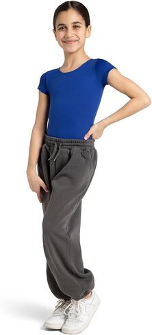 Capezio girls Short Sleeve Leotard - Girls in Kuwait