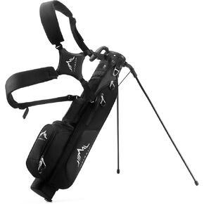 Golf Lightweight Stand Carry Bag PRO with Dual Shoulder Straps – Easy to Carry and Durable Pitch n Putt Golf Bag for The Driving Range, Par 3, and Executive Courses – 31.5 inches Tall