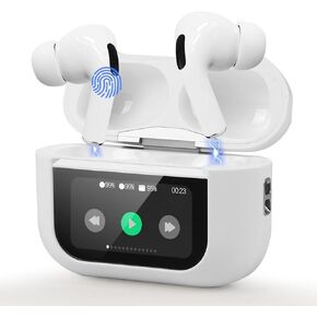 AI Language Translator أذن ، 144 لغة جهاز مترجم Bluetooth واللهجات 8 ترجمة اللغة غير متصلة بالإنترنت ، وسماعات المترجم ثنائية الاتجاه لتعلم اللغة/السفر/الأعمال