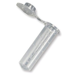 Globe Scientific 111574 Polypropylene Graduated Micro centrifuge Tube with Snap Cap, 2.0ml Capacity, Natural, Rnase/Dnase and Pryogen Free Certified, Pack of 500
