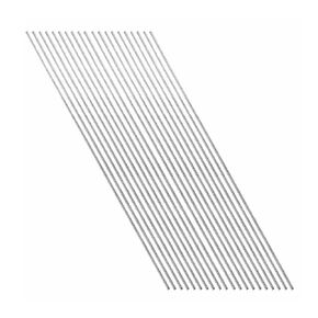 20pcs Stainless Steel Rods 1.5mm x 300mm, Solid Stainless Steel Round Bars Metal Rods for DIY Craft Car Helicopter Airplane Model