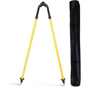 Bipod Surveying Thumb Realease, Aluminum Bipod for Prism Poles Land Survey GPS Poles of Total Station GPS GNSS Rods…
