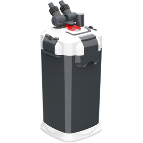 660GPH Canister Filter, Ultra-Quiet External Aquarium Filter with Free Media for 230 Gallons Fish Tanks and Aquariums
