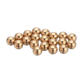 uxcell 20 Pcs 8 mm Bearing Balls H62 Brass G100 Precision Balls for Industrial Spheres, Machinery, Automotive, and DIY
