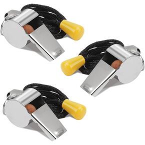 Whistle, Whistle for Coaches, Whistle for Teachers, Whistles, Whistles for Adults with Lanyard, Stainless Steel Sports Whistle, Loud Crisp Sound Whistles for Referees, Coaches, Polices, Training in Kuwait