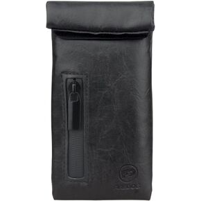 FIREDOG Smell Proof Bags, Carbon Lined Odor Proof Bag for Dog Tested 3"x6" Stash Travel Storage Pouch Pocket (Dark Red) in Kuwait