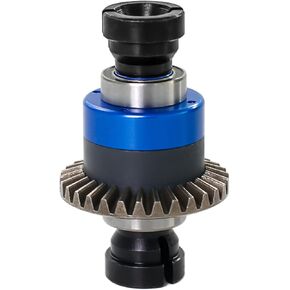 Front Rear Differentials 30T Assembled Differential Set for Arrma 1/18 GRANITE GROM MEGA 380 TYPHON GROM MEGA 380 1/14 MOJAVE GROM MEGA 380 (Black)