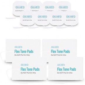 DR-HO'S Pain Therapy System Accessories - 2 Pairs Large Flex Tone Gel Pads