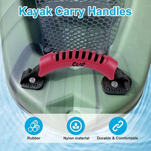 4 Pack Kayak Carry Handles for Ocean Perception Water Outdoor Sport Canoe Boat Kayak with Screws in Saudi Arabia