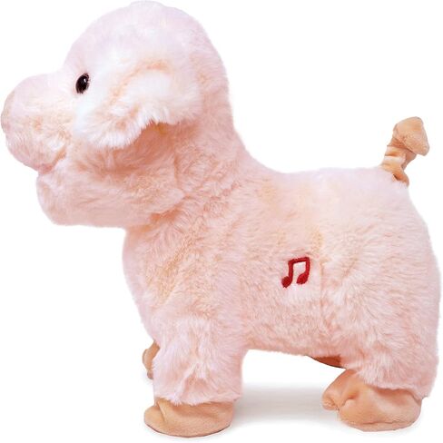 Cuddle Barn - Barnyard Buddies Cow | Animated Singing Cow Plush Stuffed Animal | Walks and Wags Tail to Old Macdonald, 8 inches in Kuwait