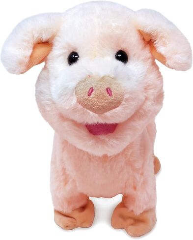 Cuddle Barn - Barnyard Buddies Cow | Animated Singing Cow Plush Stuffed Animal | Walks and Wags Tail to Old Macdonald, 8 inches in Kuwait