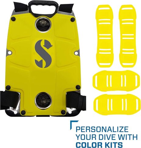 SCUBAPRO S-Tek Pro System for Technical Scuba Diving, Harness with Back Plate in Stainless Steel in Saudi Arabia