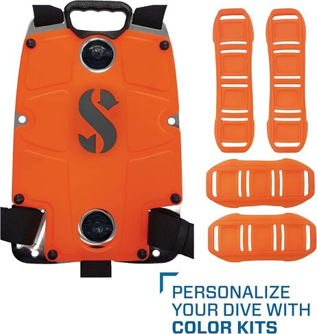 SCUBAPRO S-Tek Pro System for Technical Scuba Diving, Harness with Back Plate in Stainless Steel in Saudi Arabia