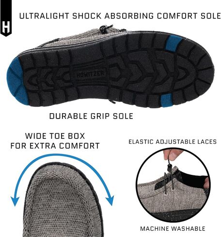 Howitzer Men's Slip-On Shoes We The People Patriot Sneakers with Camo Print Footwear in Saudi Arabia