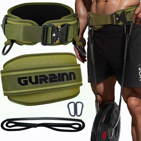 Weight Lifting Belt Gym Fitness with Quick Locking, Dip Belt with rope, Weighted Pull Up Belt for Gym Fitness Powerlifting Squat in Saudi Arabia