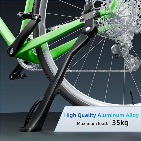 Bike Kickstand,18mm Hole Spacing Bicycle Kickstands,Adjustable Length Bike Side Kickstand fit 24in 26in 27.5" 29 inches,Bike Kick Stand Suit Mountain Bike/BMX/MTB -Special Hole Distance 18mm in Saudi Arabia